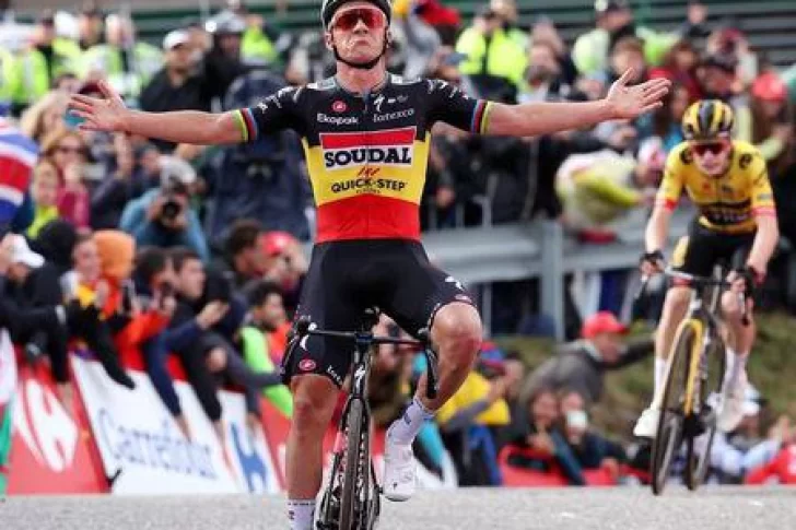 Remco Evenepoel saltó al liderazgo