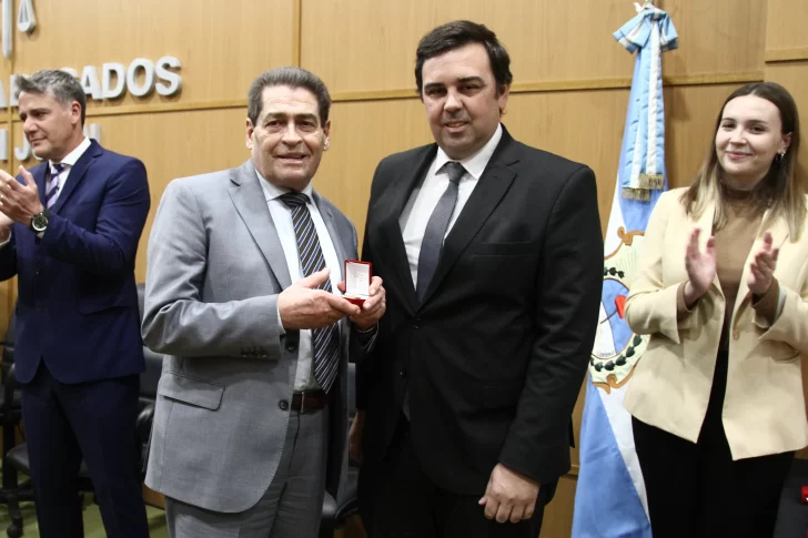 Medalla para De Sanctis