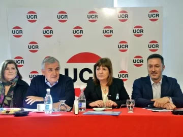 El plenario de la UCR y Santilli en la foto de unidad para Bullrich El plenario de la UCR y Santilli en la foto de unidad para Bullrich
