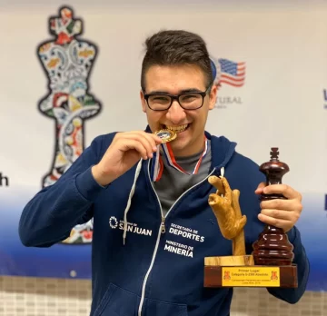 Inédito logro de un sanjuanino Inédito logro de un sanjuanino