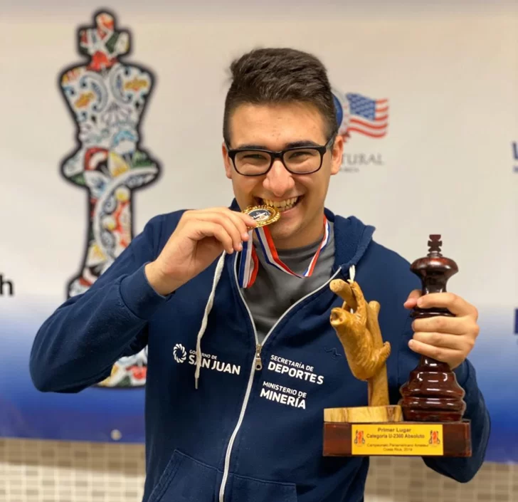 Inédito logro de un sanjuanino Inédito logro de un sanjuanino