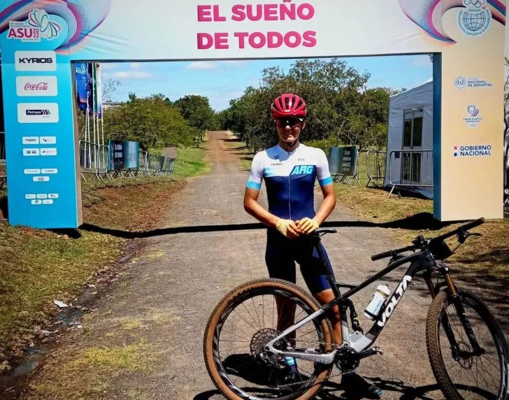 Odesur: Inés Gutiérrez fue top 10 en MTB