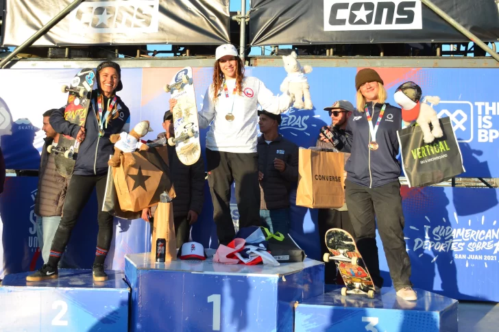 En Park, oro para una chilena y un argentino