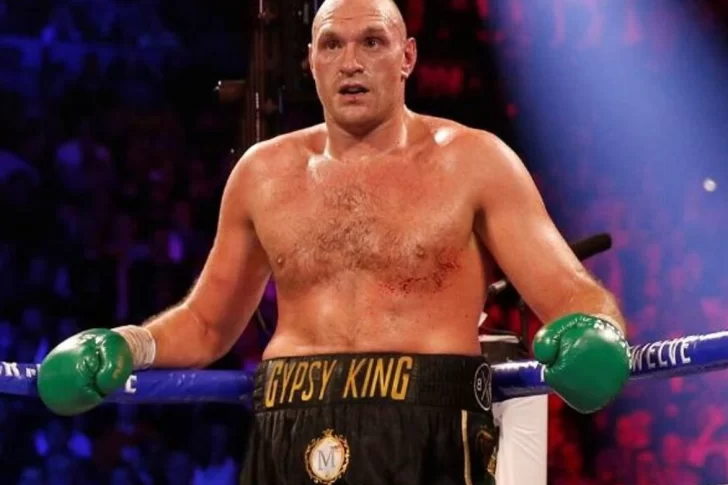 Tyson Fury listo para pelear en Wembley