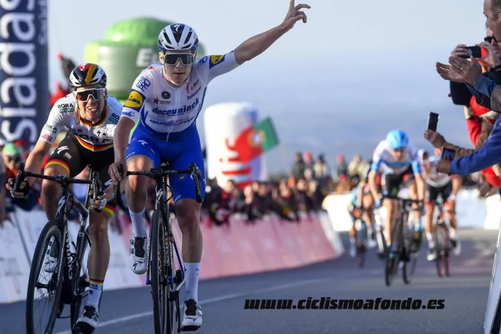 Evenepoel hizo otra de las suyas