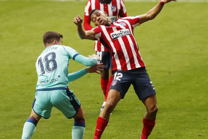 El Atlético del “Cholo” perdió ante el Levante