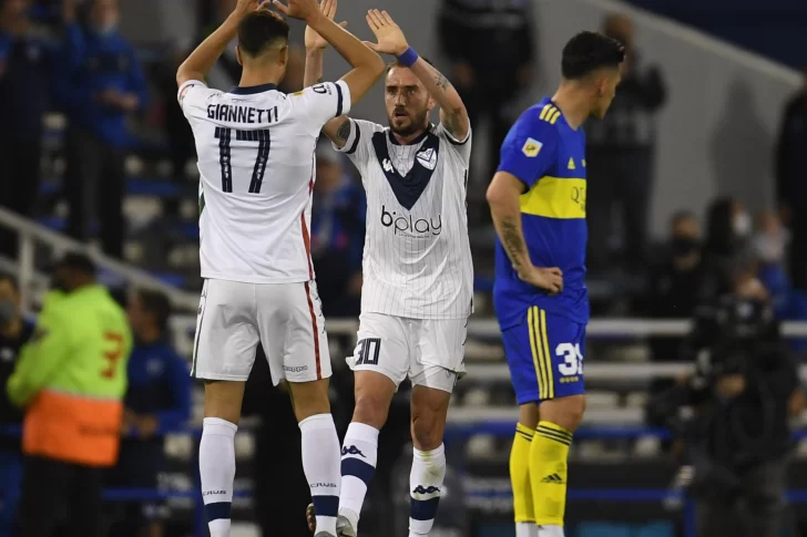 Vélez noqueó a Boca y lo pasó