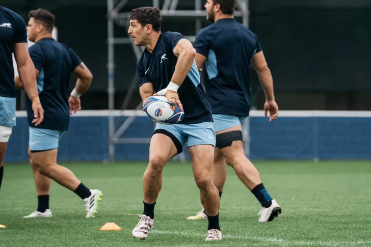 Los Pumas realizaron su primer entrenamiento de preparación en Francia
