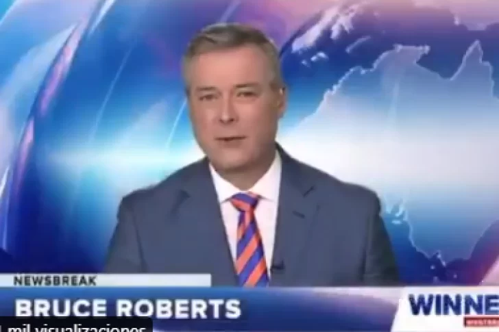 Presentaba el tiempo y apareció el nuevo negro de WhatsApp