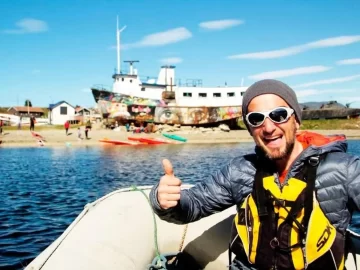 Kayakista desaparecido: la foto previa a la tragedia y una familia conmovida por la solidaridad Kayakista desaparecido: la foto previa a la tragedia y una familia conmovida por la solidaridad