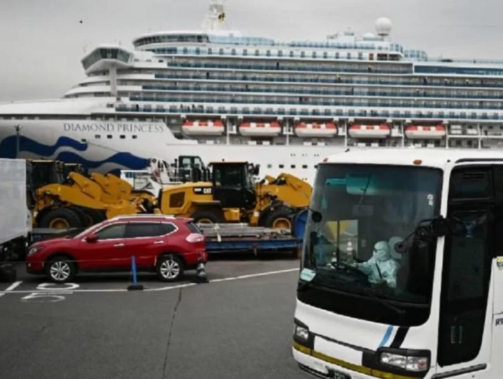 Coronavirus: detectaron 70 nuevos casos en el crucero varado en Japón