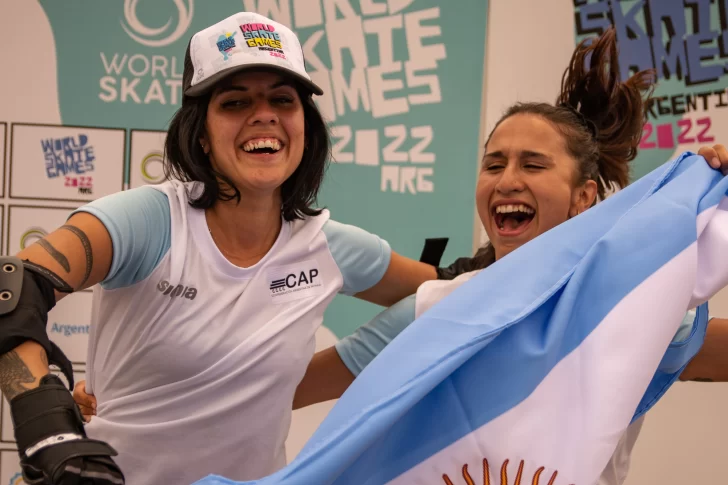 Fue debut y medalla para una sanjuanina en el skate cross