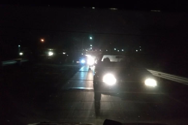 Al menos 7 choques en un tramo de la Circunvalación por el armado de tribunas del ciclismo