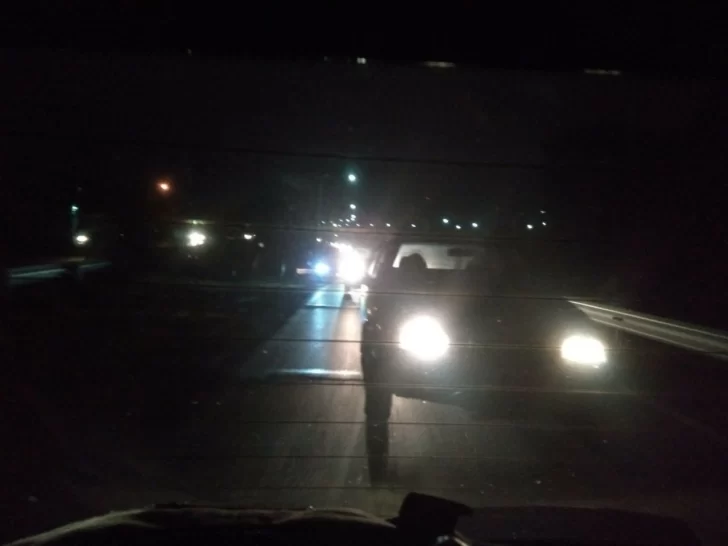 Al menos 7 choques en un tramo de la Circunvalación por el armado de tribunas del ciclismo