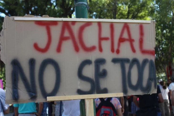 La Asamblea Jáchal no se toca rechazó la posible reforma de la Ley de Glaciares