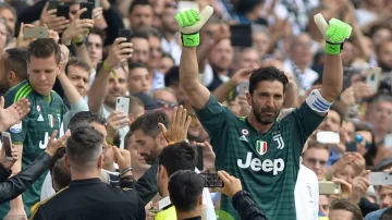 La emotiva despedida a Buffon