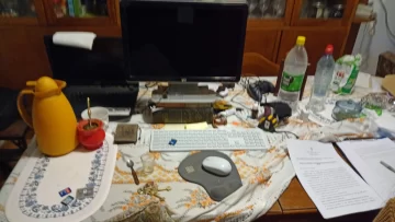 Imágenes de los allanamientos en San Juan por la red de pornografía infantil internacional Imágenes de los allanamientos en San Juan por la red de pornografía infantil internacional