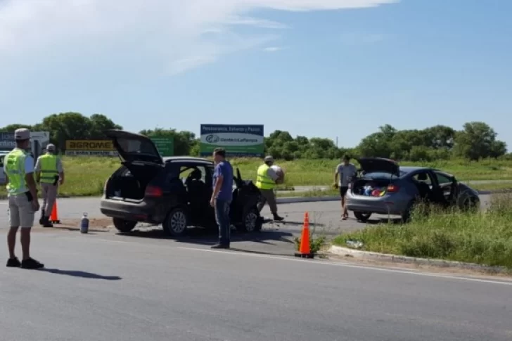Familia sanjuanina protagonizó un violento accidente cuando volvía de sus vacaciones