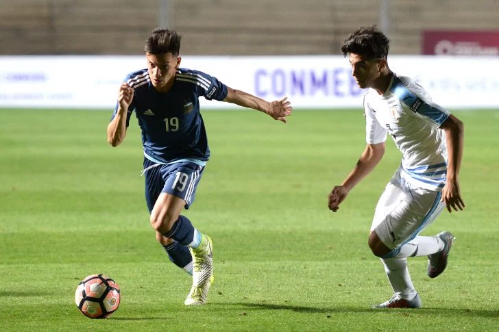 El Sub 15 argentino ganaba, pero se durmió y empató con Uruguay
