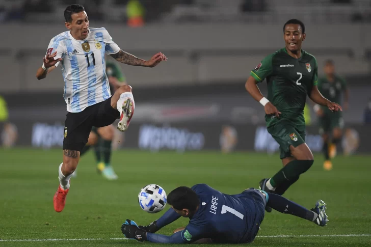 En el puntaje individual, otra nota destacada fue para Di María