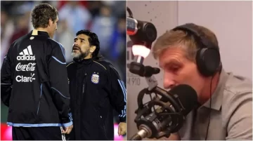 Martín Palermo se quebró en vivo al recordar a Maradona: “Estuvo cuando lo necesité” Martín Palermo se quebró en vivo al recordar a Maradona: “Estuvo cuando lo necesité”