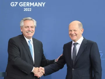 En Berlín, Fernández volvió a proponer alimentos y energía para Europa