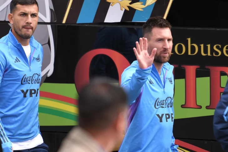 Messi no participó de la última práctica antes de enfrentar a Bolivia