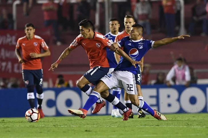 Independiente se recuperó de la derrota del debut y venció a Millonarios