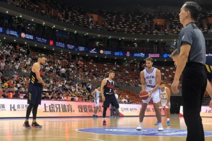 La selección de básquet consiguió un gran triunfo ante Rusia