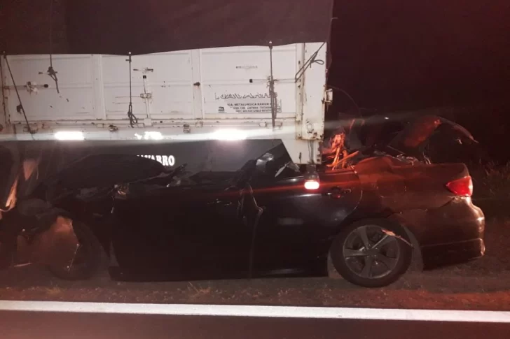 Se mató diputado riojano al chocar contra un camión que venía hacia San Juan