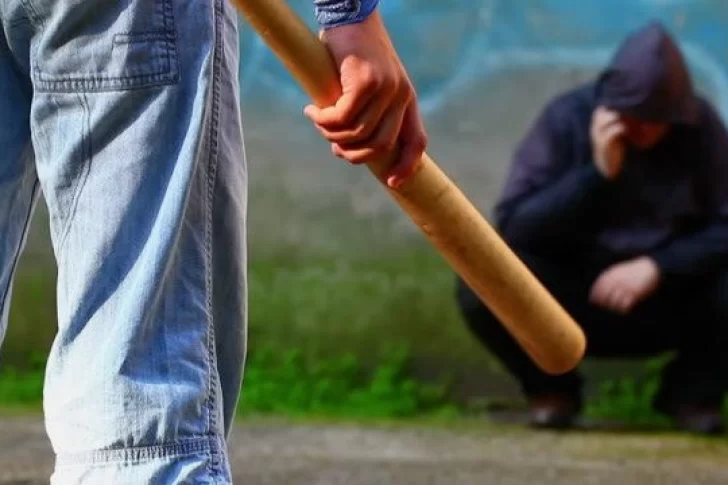 Detuvieron a un conocido delincuente por golpear a sus familiares con un bate de béisbol