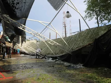 [FOTOS y VIDEOS] Fuerte caída de granizo en Mendoza provocó destrozos e inundaciones