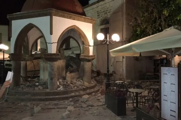 Terremoto en Grecia y Turquía dejó al menos dos muertos