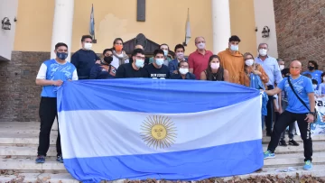 Caluroso recibimiento para los tres medallistas olímpicos sanjuaninos