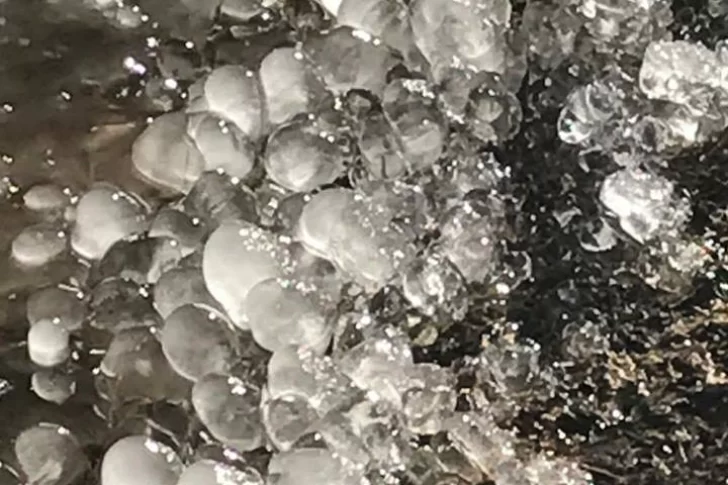 Congelado, así amaneció Iglesia