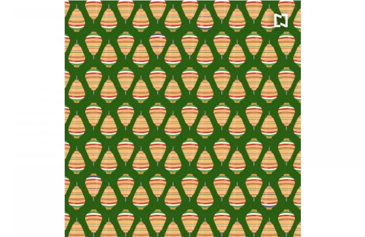 Encontrar los 4 trompos diferentes: el reto visual que marea a los usuarios Encontrar los 4 trompos diferentes: el reto visual que marea a los usuarios