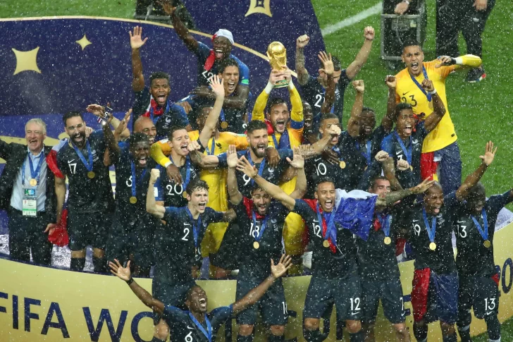Francia conquistó por segunda vez el mundo del fútbol