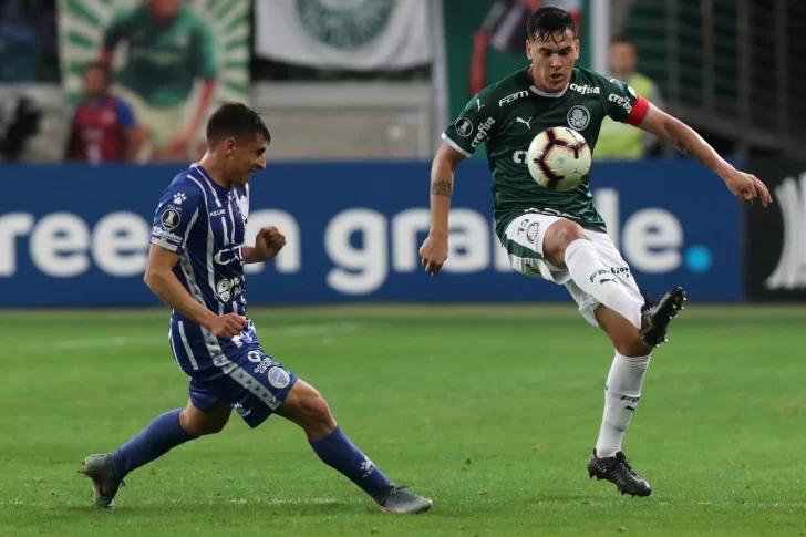 Se acabó el sueño: Palmeiras goleó a Godoy Cruz y lo eliminó de la Libertadores