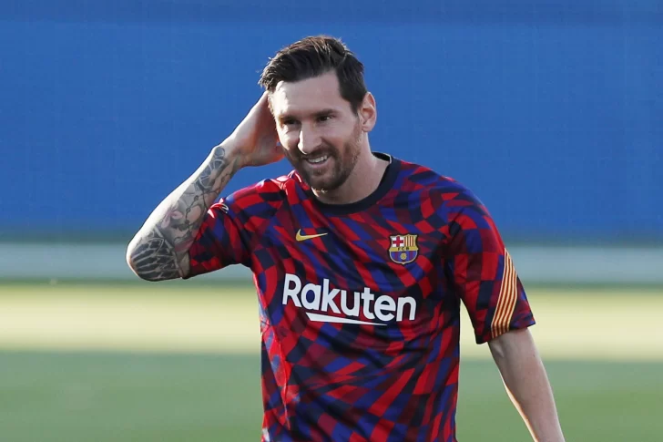 Con Messi de titular tras el amague de irse, Barcelona derrotó al Gimnastic