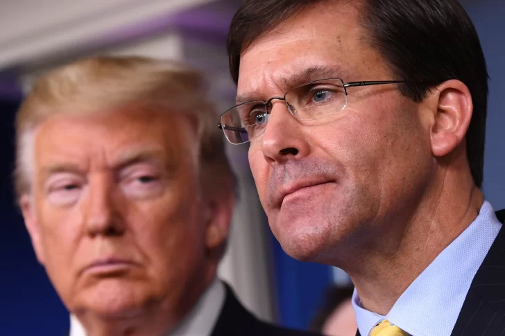 El jefe del Pentágono desobedeció a Trump: “No habrá ejército en las calles”