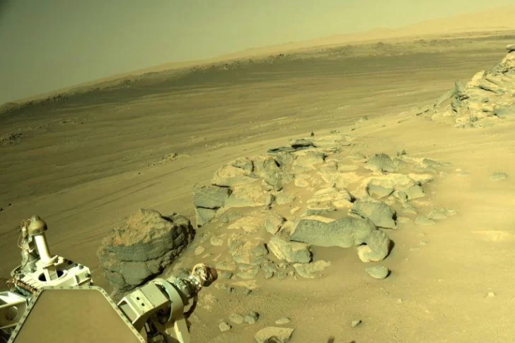 La NASA logró tomar la primera muestra de una roca en Marte con su robot