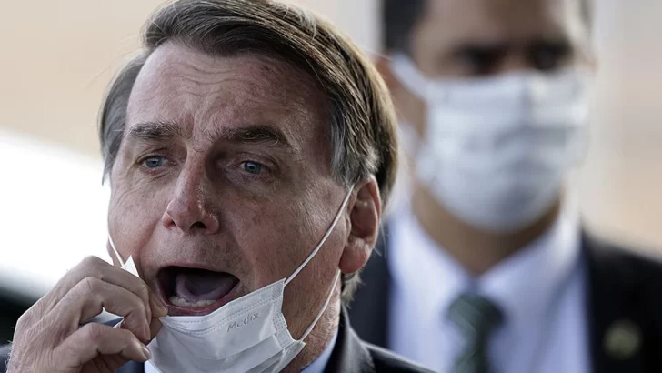 Por no estar vacunado, Bolsonaro no pudo presenciar el partido Santos-Gremio Por no estar vacunado, Bolsonaro no pudo presenciar el partido Santos-Gremio