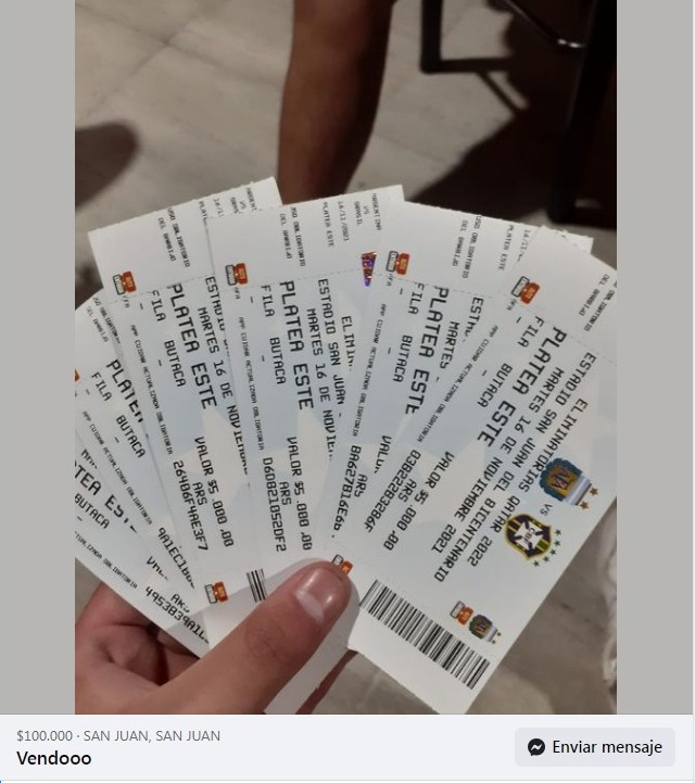 Tras el caos en el autódromo, estalló la reventa: piden hasta $40.000 por la platea más barata Tras el caos en el autódromo, estalló la reventa: piden hasta $40.000 por la platea más barata