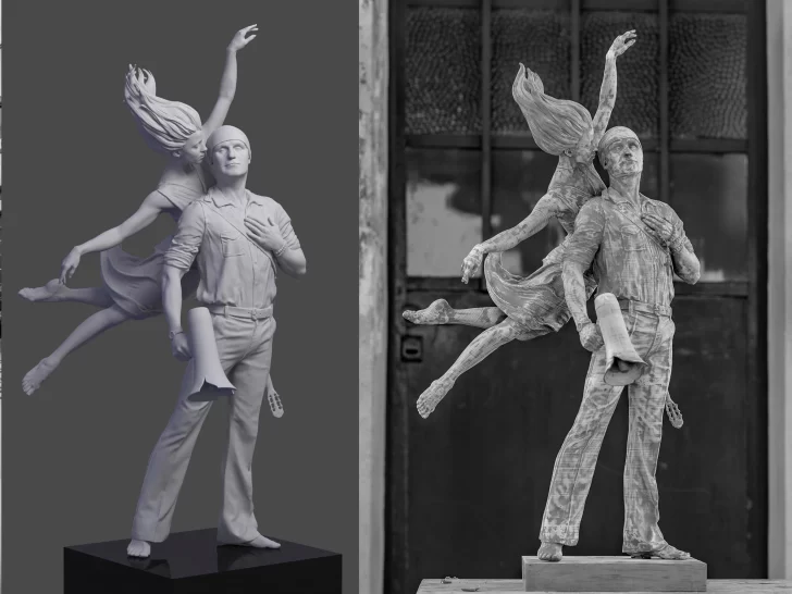 A una década de la muerte de Leonardo Favio, inaugurarán una escultura en su homenaje