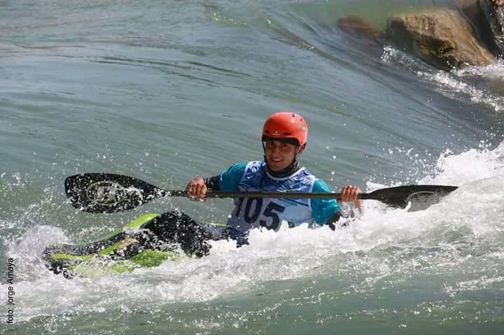 Maximiliano Montoya, la esperanza sanjuanina en el Mundial de kayak
