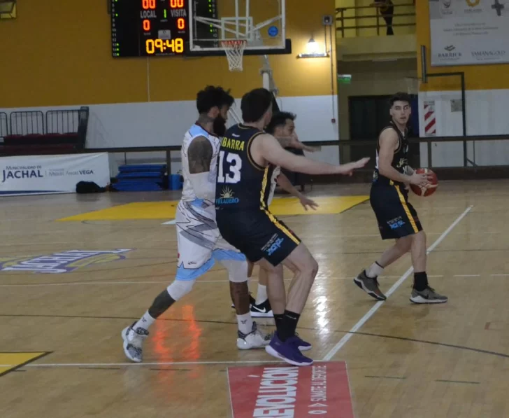 Jáchal BC reaccionó tarde y acumuló su cuarta derrota al hilo Jáchal BC reaccionó tarde y acumuló su cuarta derrota al hilo