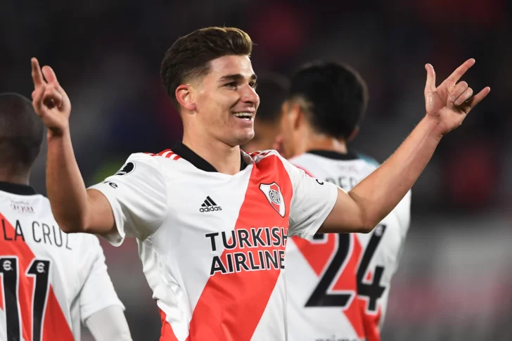 Las dos marcas que estableció Julián Alvarez con sus 6 goles en un partido