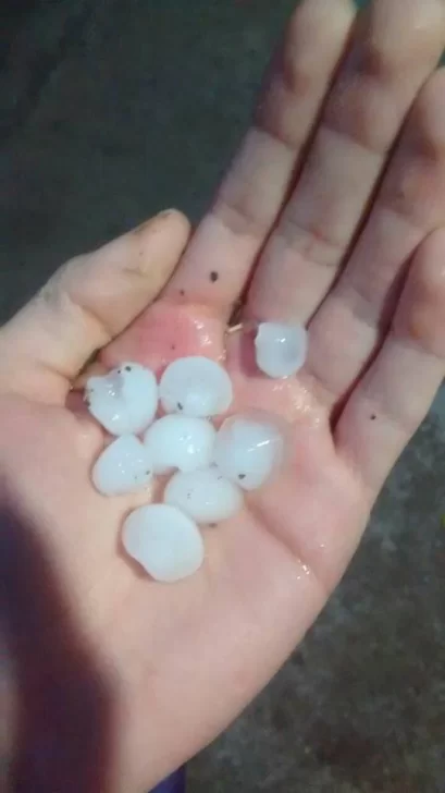 [GALERÍA] Impresionantes fotos y videos de la caída de granizo en San Juan