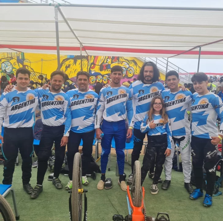 Sudamericano de BMX: Francisco Sánchez fue subcampeón y Franco Molina finalista
