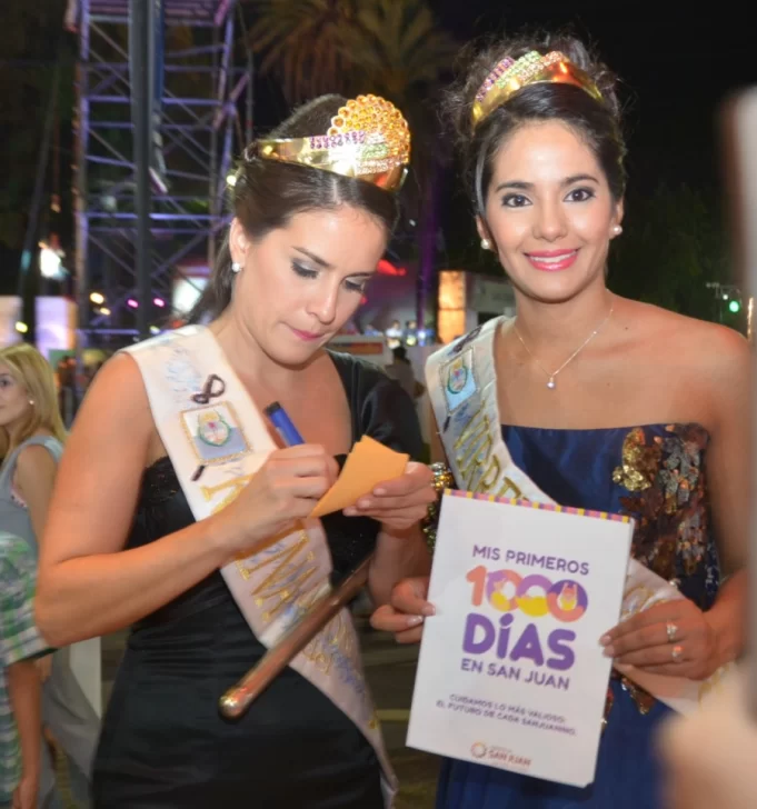 Reina y virreina del Sol visitaron el stand de “Mis primeros 1000 días” Reina y virreina del Sol visitaron el stand de “Mis primeros 1000 días”